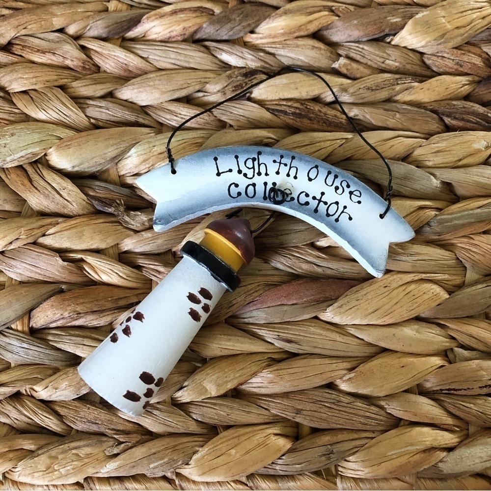 Small Lighthouse collector hanging sign